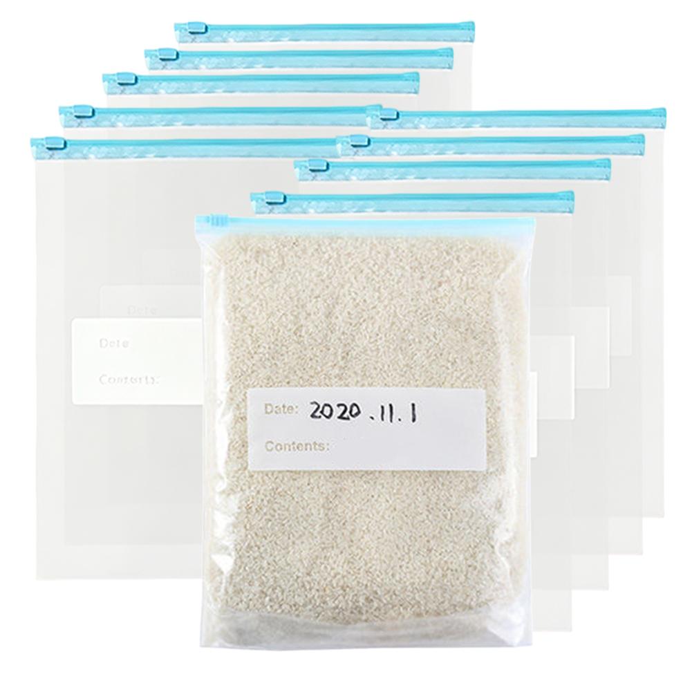 Food Storage Ziploc - Sacos Reutilizáveis para Armazenamento de Alimentos,