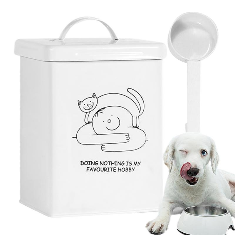 Food Storage Dog - Recipiente de armazenamento de alimentos para