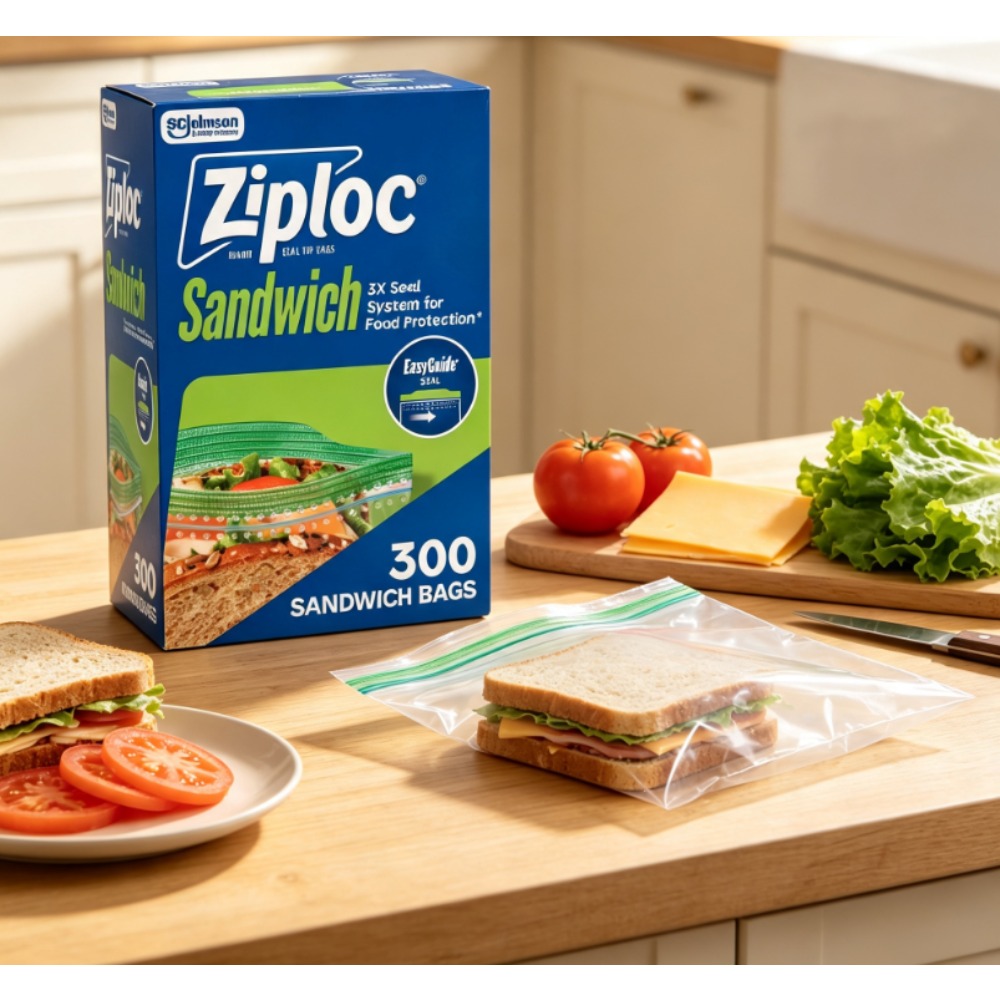 Food Storage Ziploc - Ziploc ® Sacos para Sanduíches da