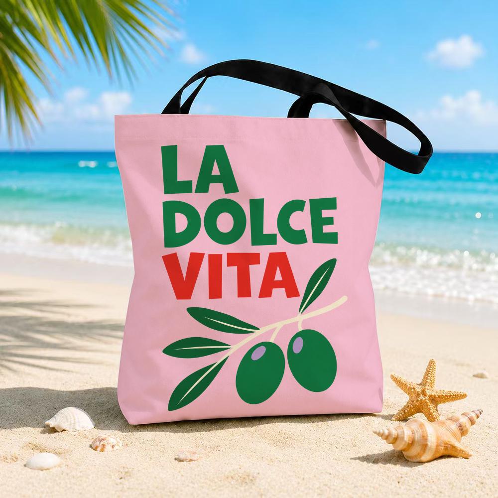 Food Storage Quotes - Bolsa de Ombro de Lona para