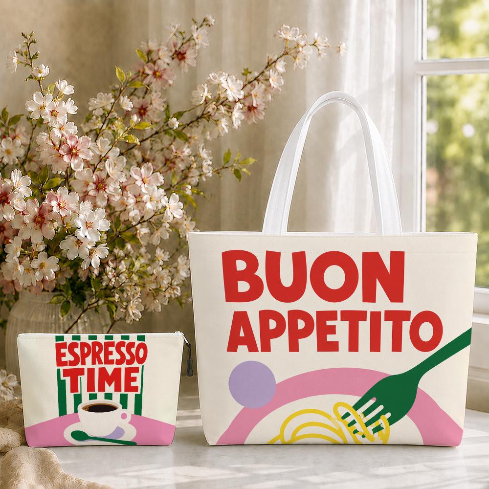 Food Storage Quotes - Conjunto de 2 Sacolas de Armazenamento