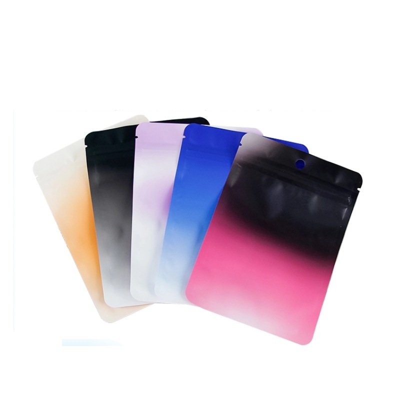 Food Storage In Mylar Bags - 1000 pçs/lote 10.5x15cm cor gradiente ziplock