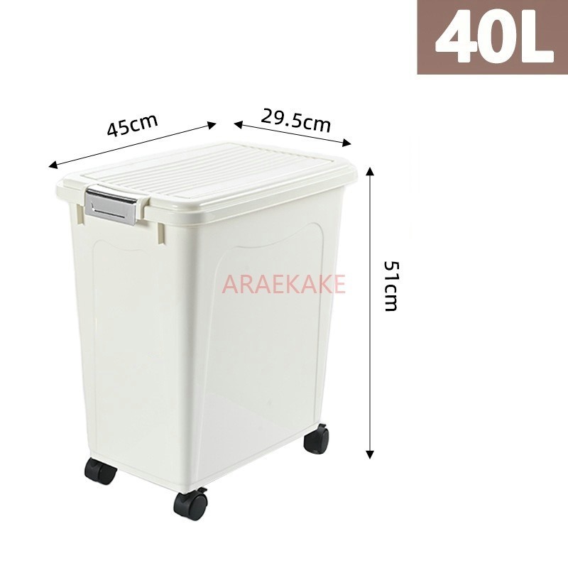 Food Storage Dog - Grande Capacidade Grosso Dog Food Bucket,