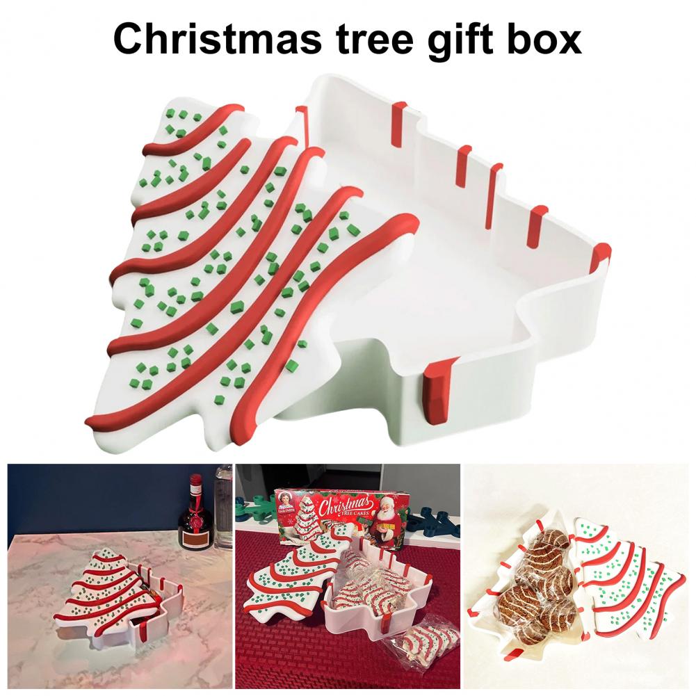 Food Storage Plant - Caixa de árvore de natal em