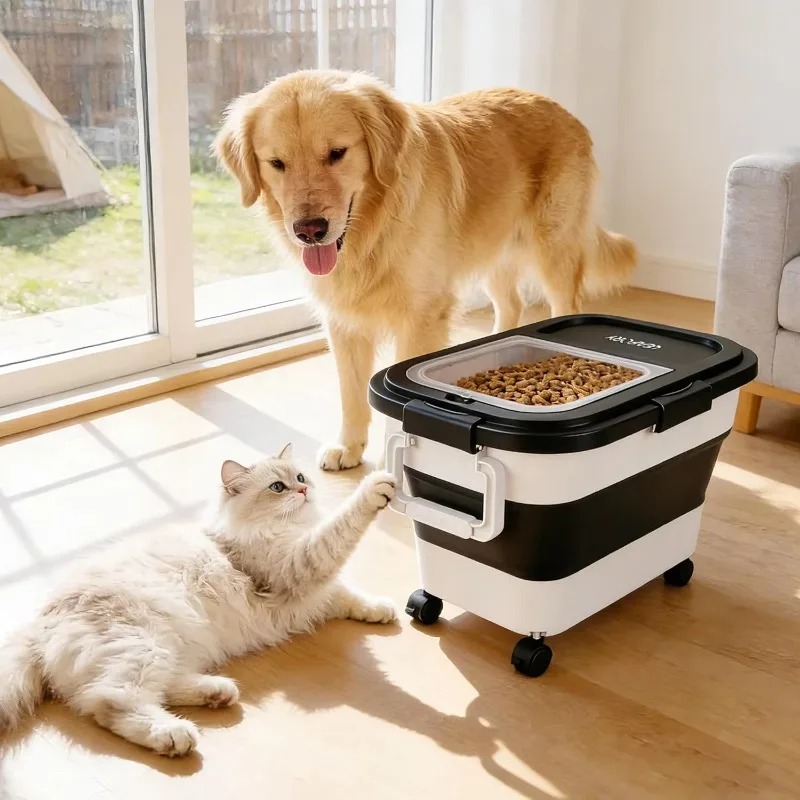 Food Storage Dog - Container de Armazenamento de Ração para