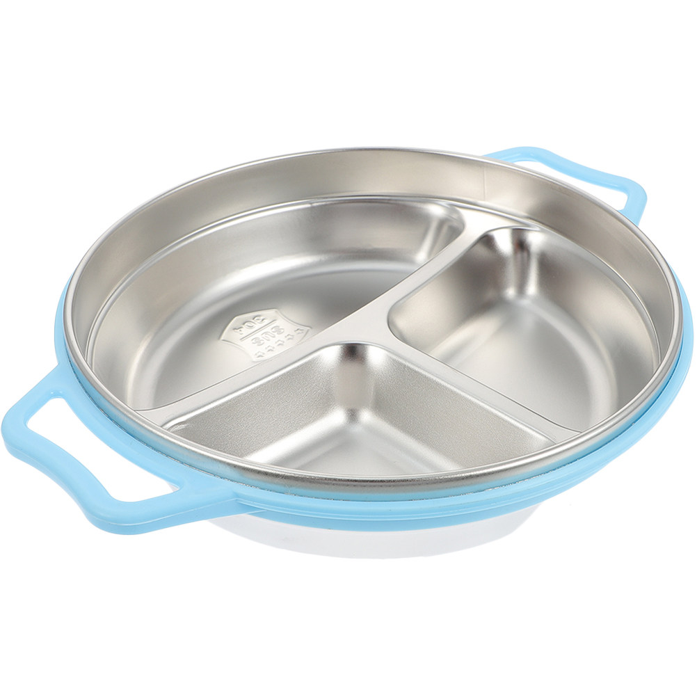 Food Storage In Stainless Steel - Prato de Aço Inoxidável com Divisórias