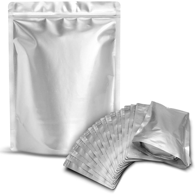 Food Storage In Mylar Bags - 25 Sacos Mylar - Sacos Mylar