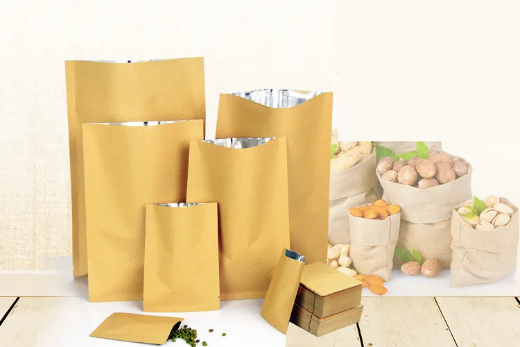 Food Storage In Mylar Bags - 100 pçs/lote 11*16cm calor selável papel