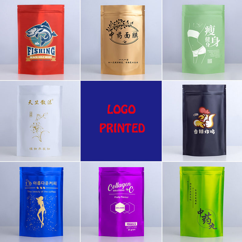 Food Storage Plant - Saco zip lock resealable de folha