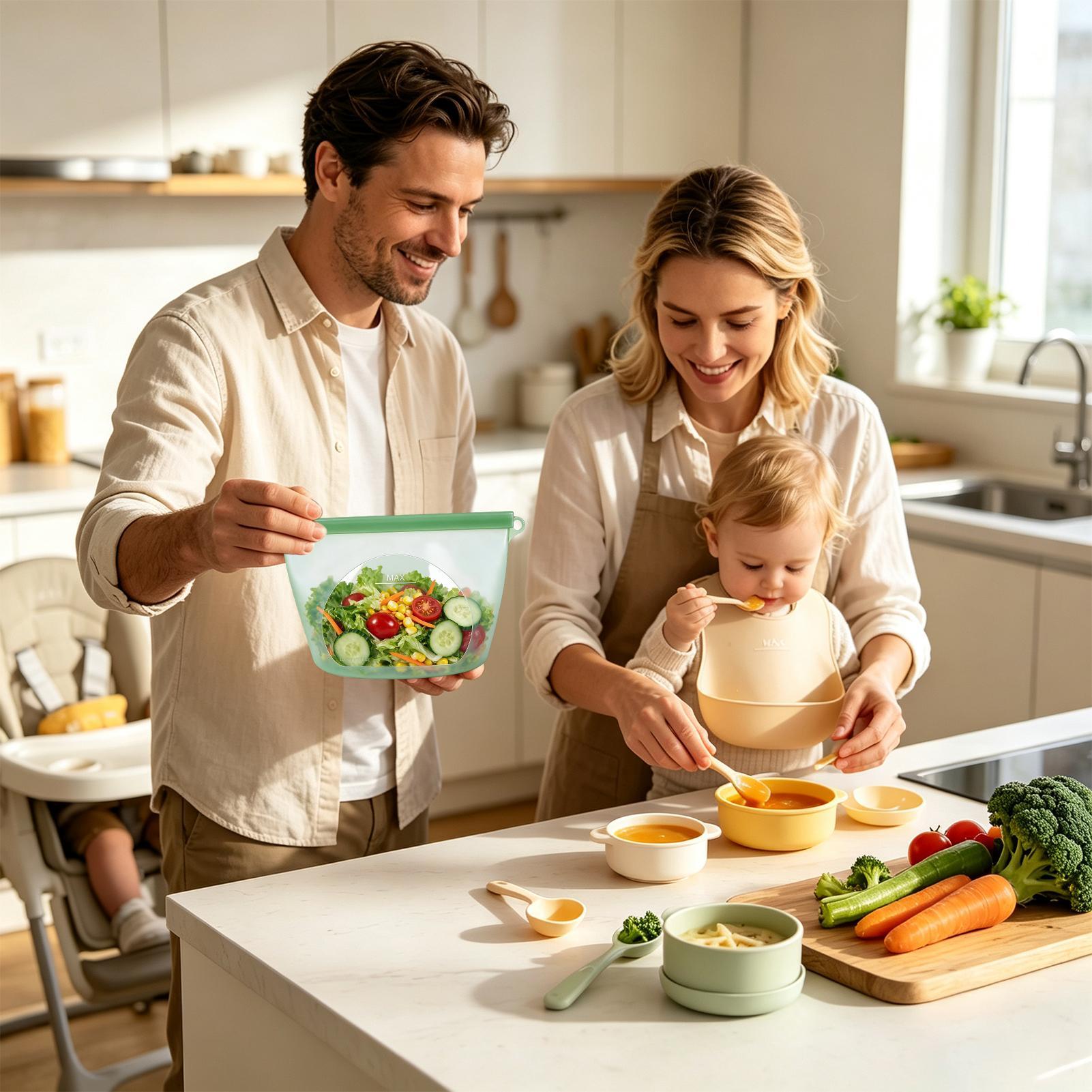 Sacos reutilizáveis ​​para arm - Food Storage Ziploc avaliação e preço