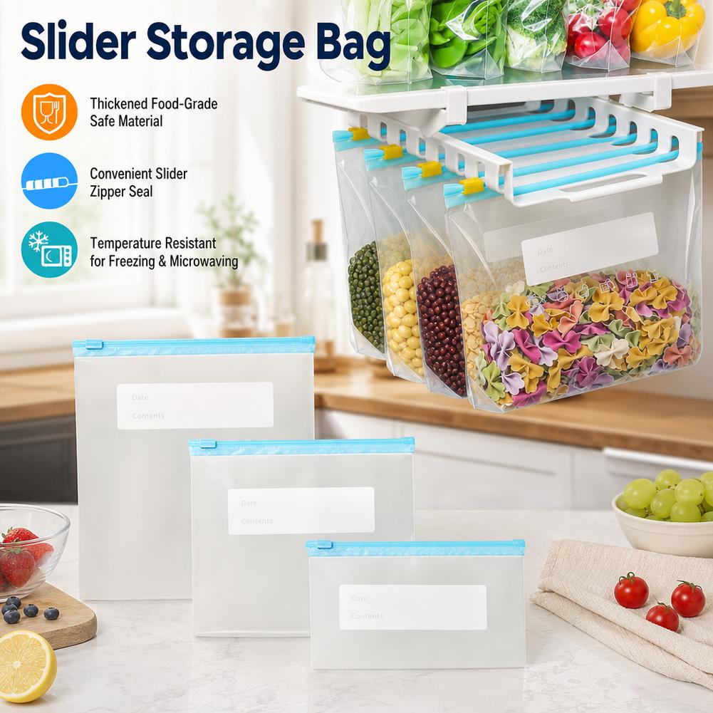 Sacos Reutilizáveis para Armaz - Food Storage Ziploc avaliação e preço