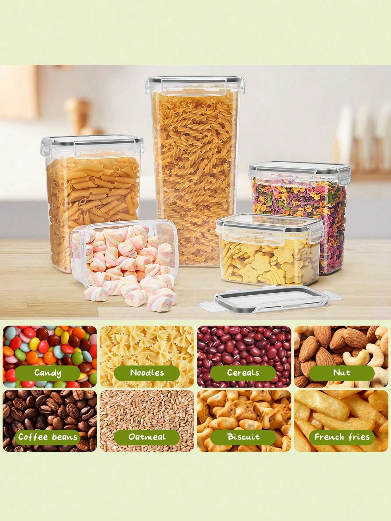 Conjunto de 48 Recipientes Her - Food Storage Containers With Lids avaliação e preço