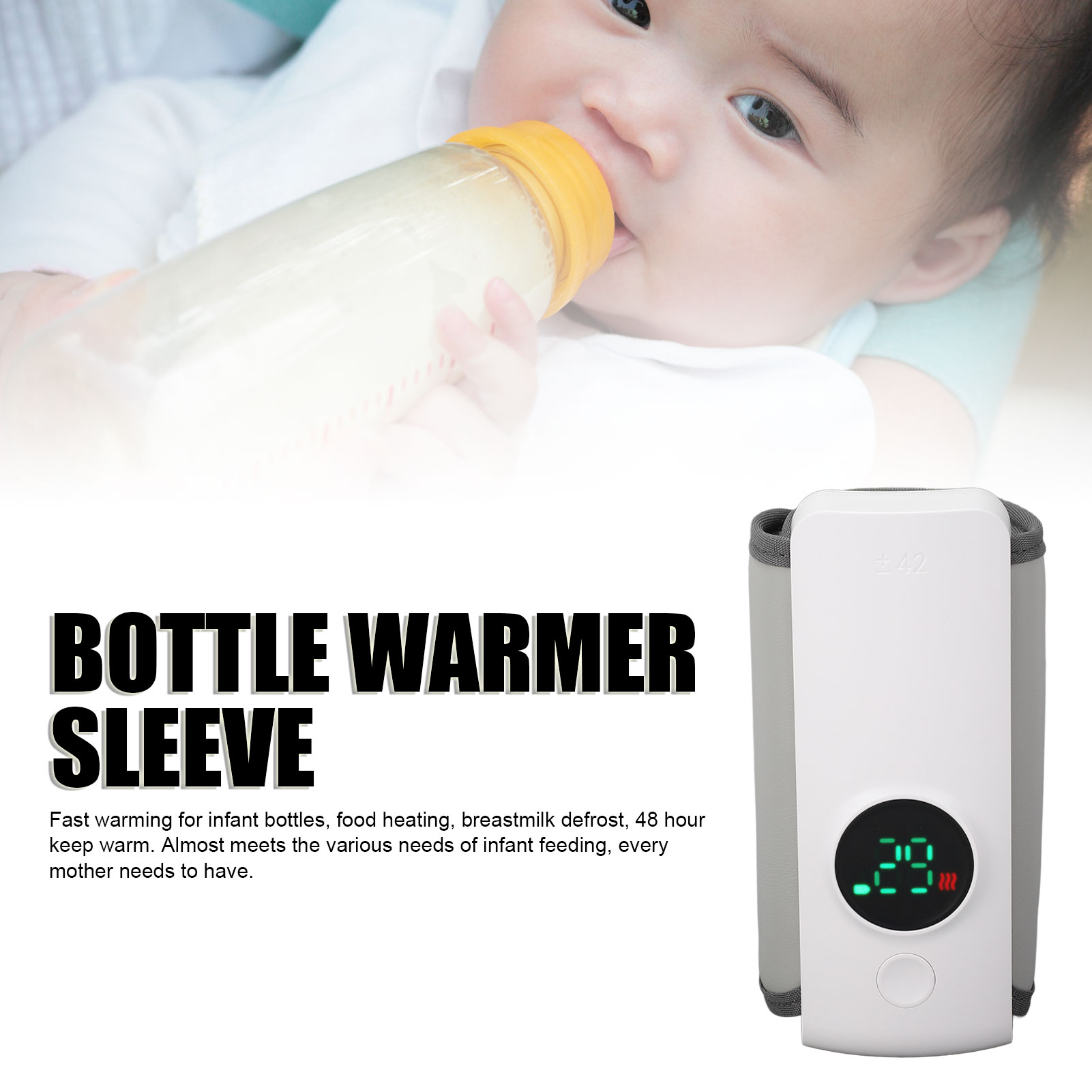 Aquecedor de garrafas portátil - Food Storage Temperature avaliação e preço