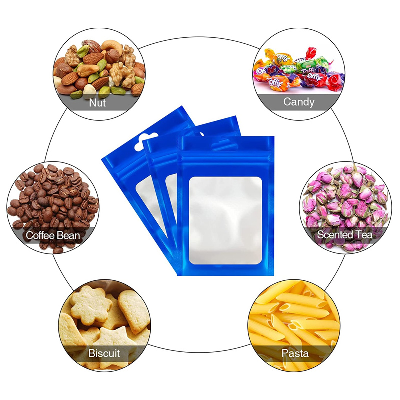 1000 sacos mylar azuis dos pce - Food Storage In Mylar Bags avaliação e preço