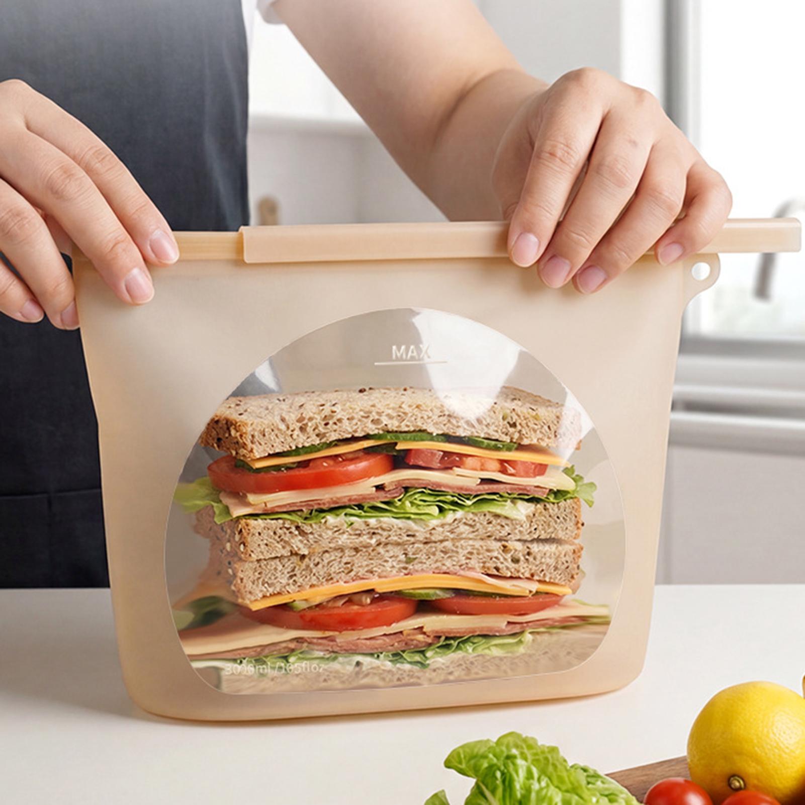 Sacos de silicone para armazen - Food Storage Ziploc avaliação e preço