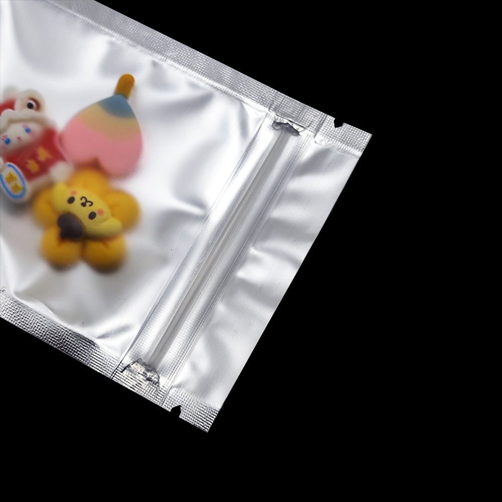 100 pçs/lote fosco claro zip l - Food Storage In Mylar Bags avaliação e preço