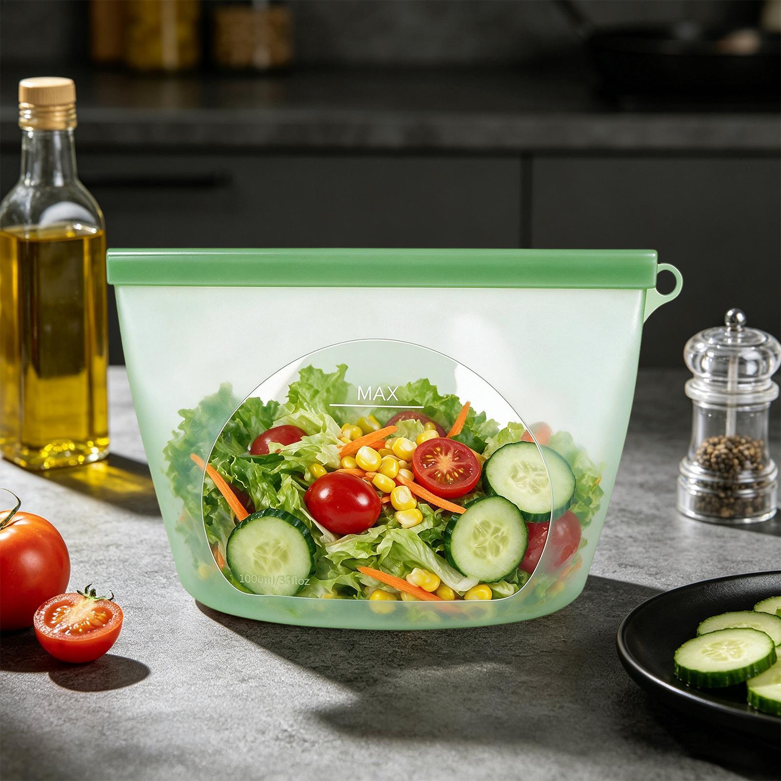 Sacos de silicone para armazen - Food Storage Ziploc avaliação e preço