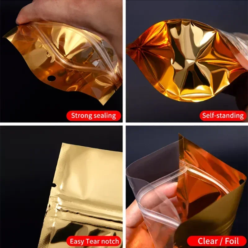 100 Sacos Plásticos Reutilizáv - Food Storage In Mylar Bags avaliação e preço
