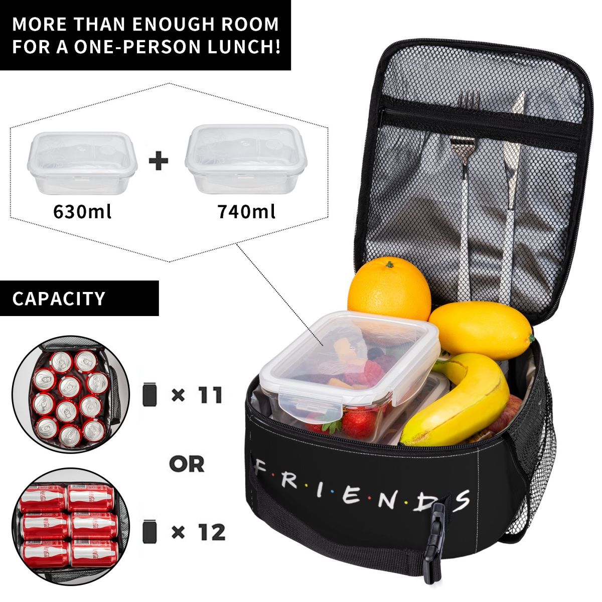 Lancheira com citação engraçad - Food Storage Quotes avaliação e preço