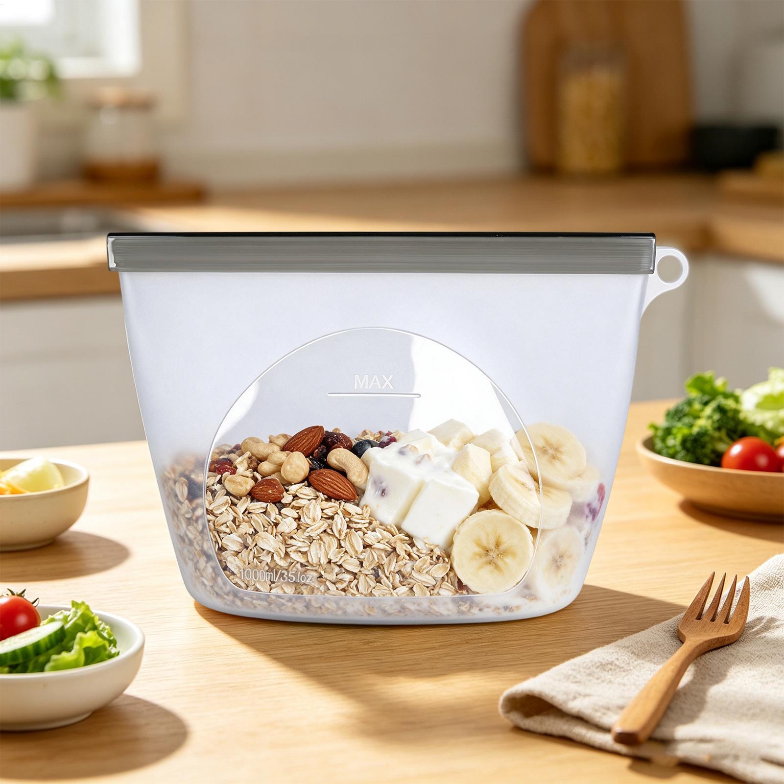 Sacos reutilizáveis ​​para arm - Food Storage Ziploc avaliação e preço