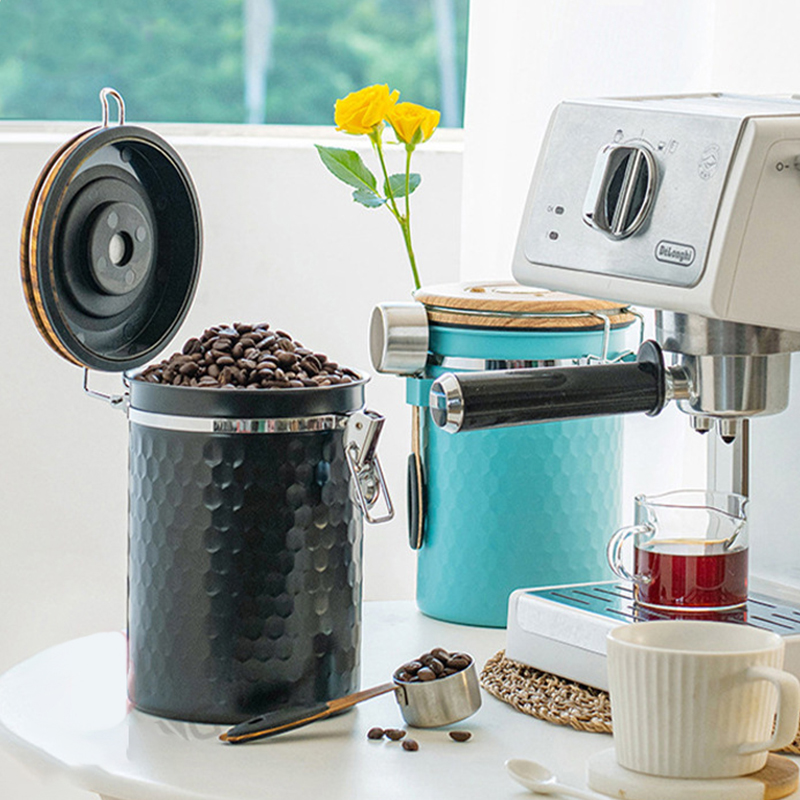 Recipientes de café de aço ino - Food Storage In Stainless Steel avaliação e preço