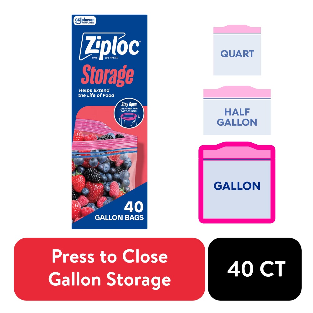 Sacos de Armazenamento de Alim - Food Storage Ziploc avaliação e preço