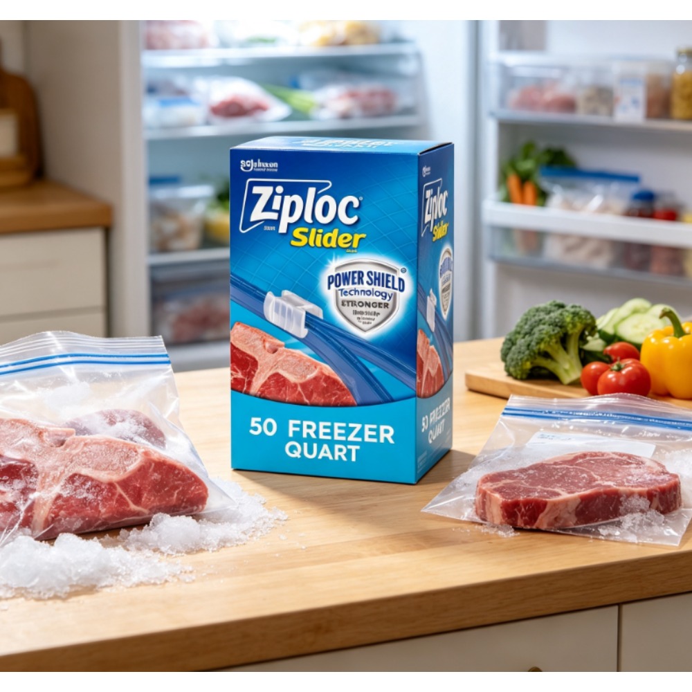Sacos Ziploc com Fecho Desliza - Food Storage Ziploc avaliação e preço