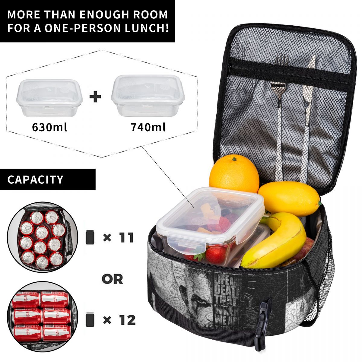 Lancheira personalizada Viking - Food Storage Quotes avaliação e preço