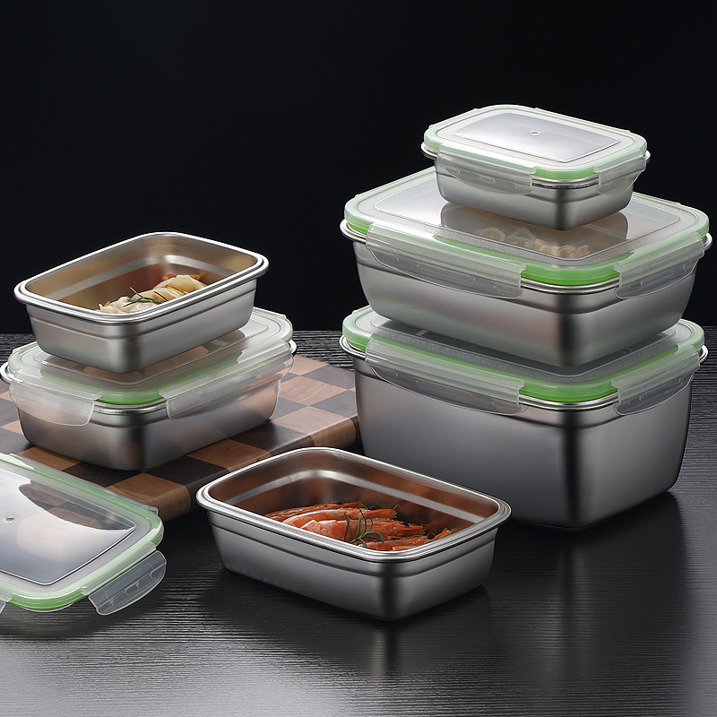 Conjunto de lancheira de aço i - Food Storage Containers With Lids avaliação e preço