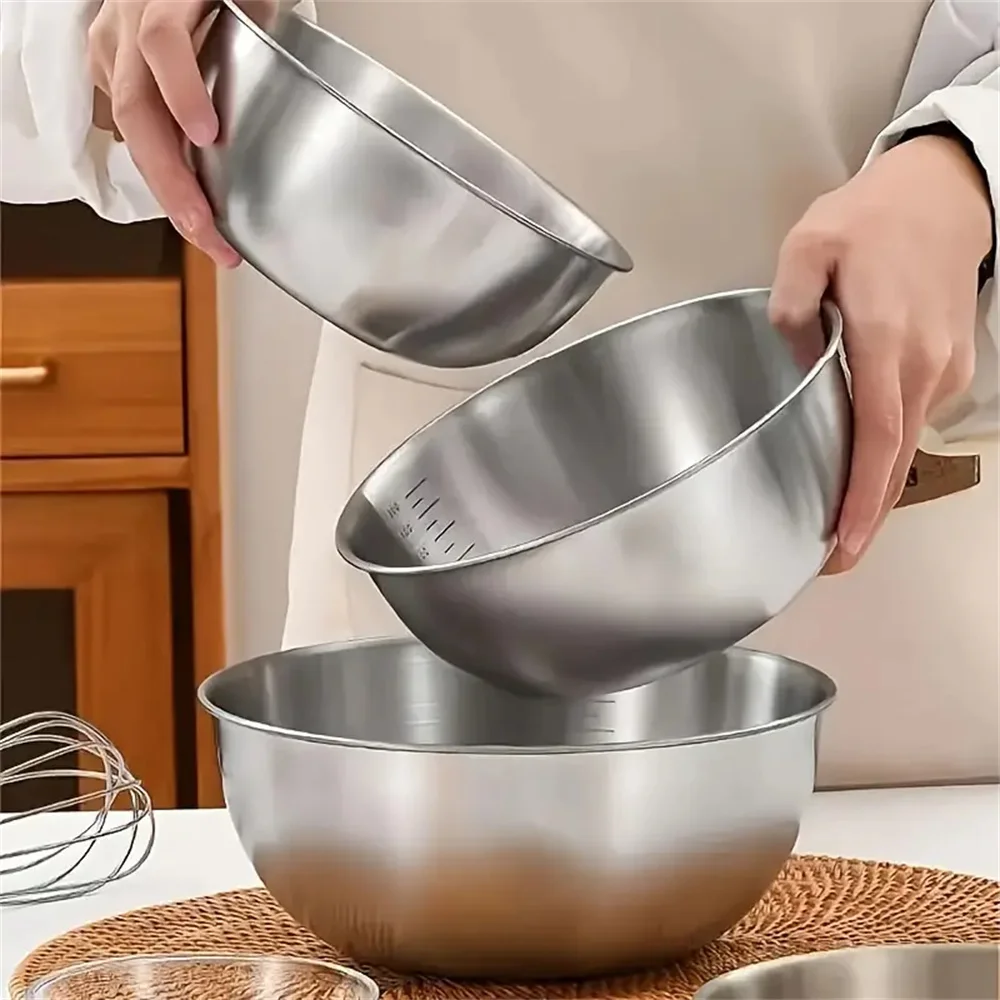 Conjunto de Tigelas de Aço Ino - Food Storage In Stainless Steel avaliação e preço