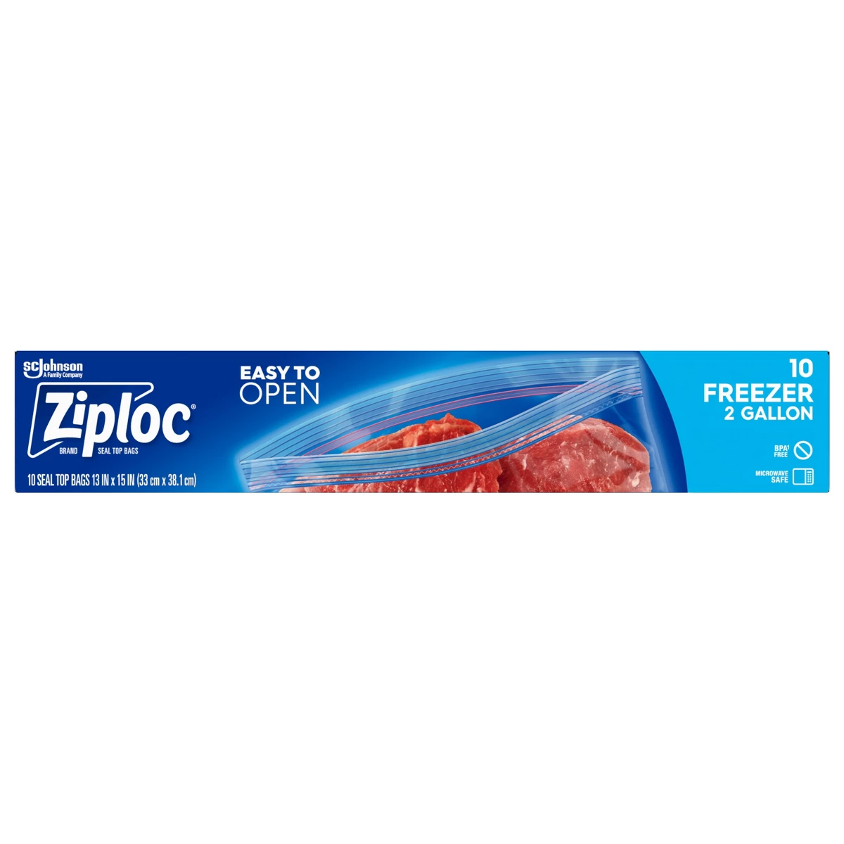 Sacos Ziploc de Dois Galões pa - Food Storage Ziploc avaliação e preço