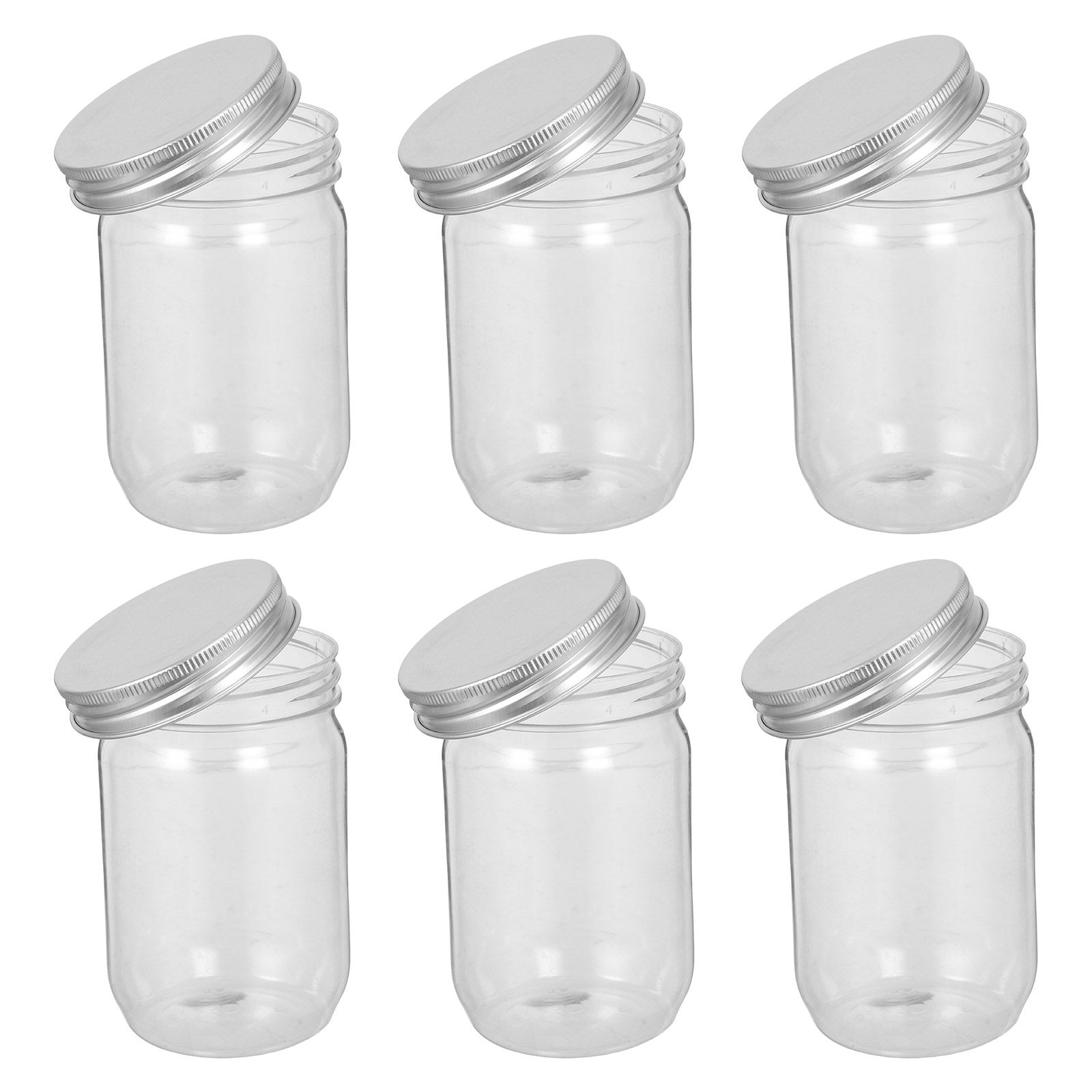 Conjunto de 6 Frascos de Plást - Food Storage Containers With Lids avaliação e preço