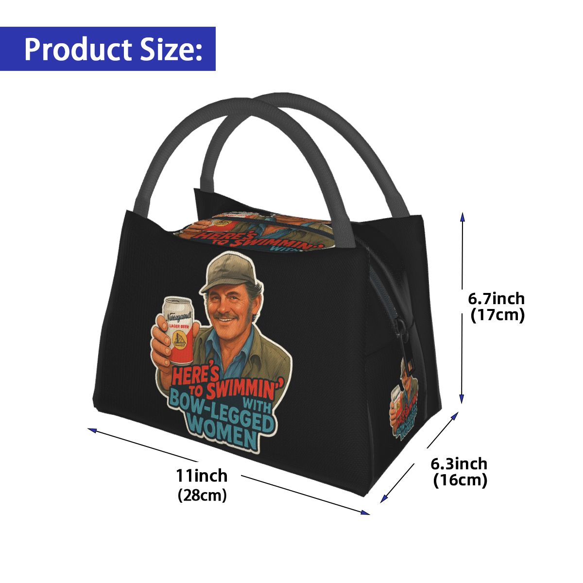 Heres To Swimmin Quint Jaws Mo - Food Storage Quotes avaliação e preço