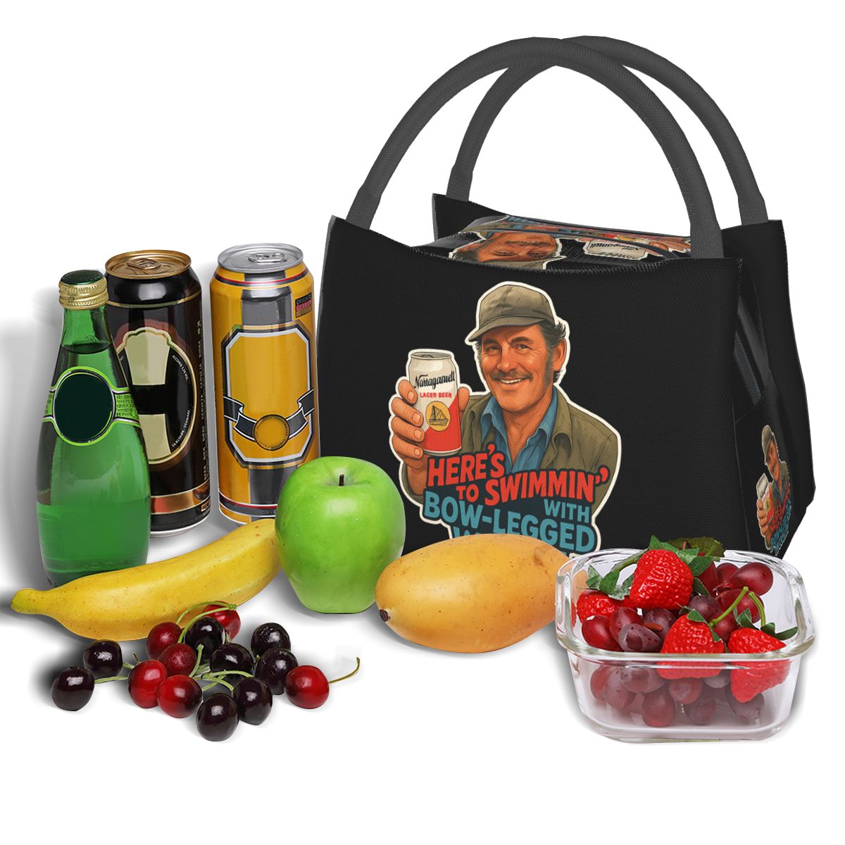 Heres To Swimmin Quint Jaws Mo - Food Storage Quotes avaliação e preço