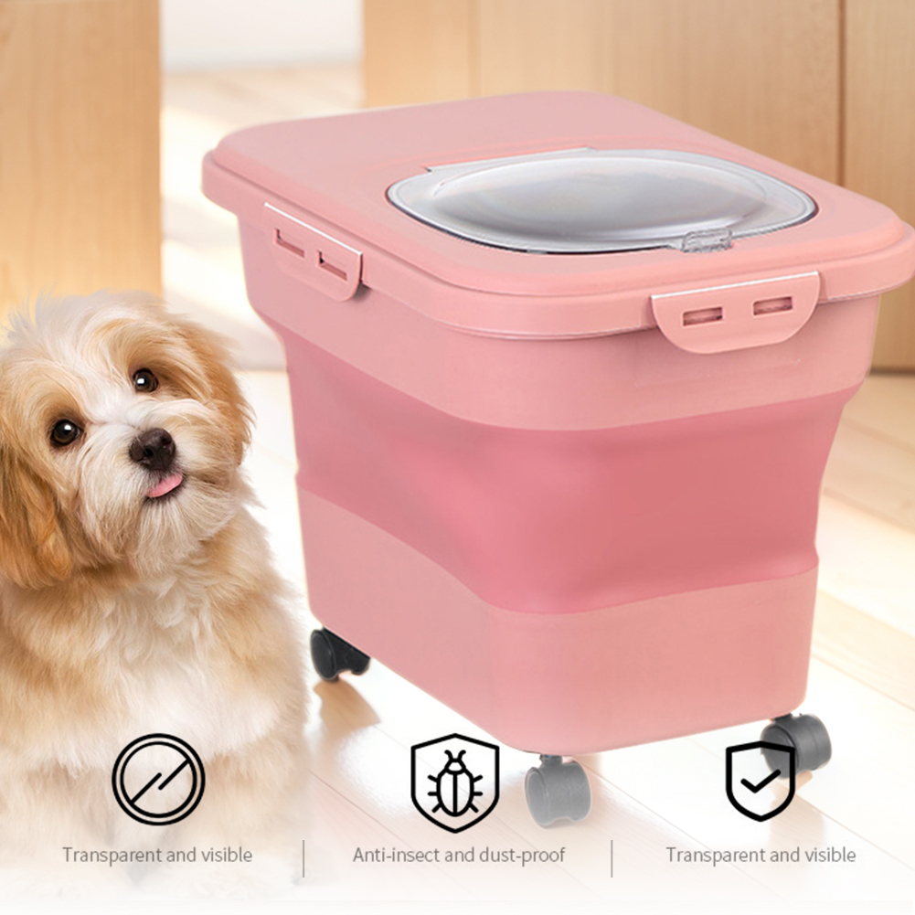 Caixa de comida seca dobrável  - Food Storage Dog avaliação e preço