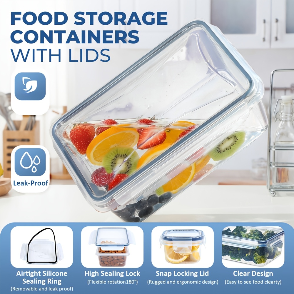 1PC Recipiente Hermético para  - Food Storage Containers With Lids avaliação e preço