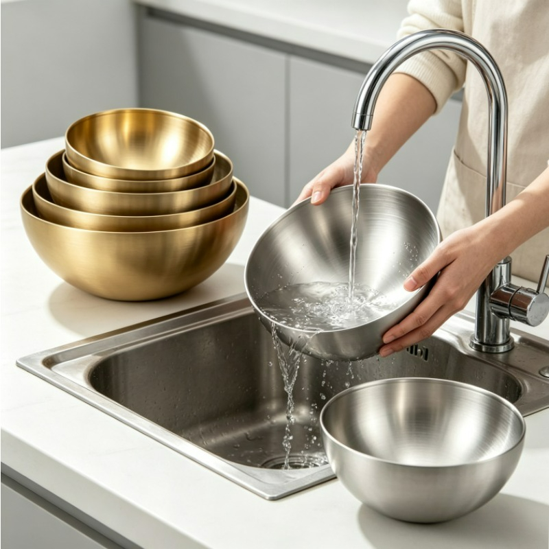 Tigelas de Mistura em Aço Inox - Food Storage In Stainless Steel avaliação e preço