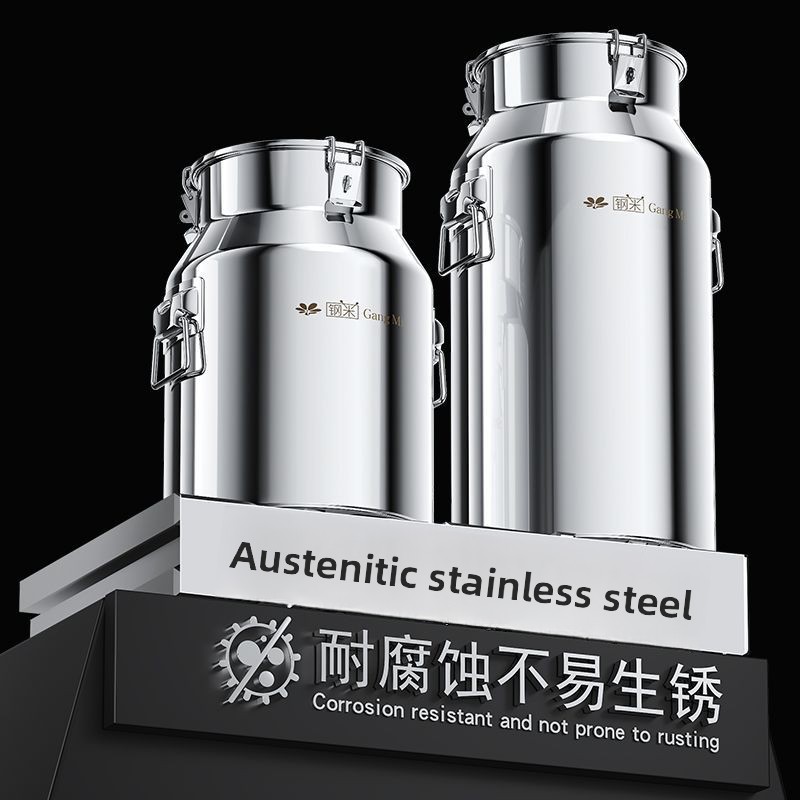 Barril de Aço Inoxidável Grau  - Food Storage In Stainless Steel avaliação e preço
